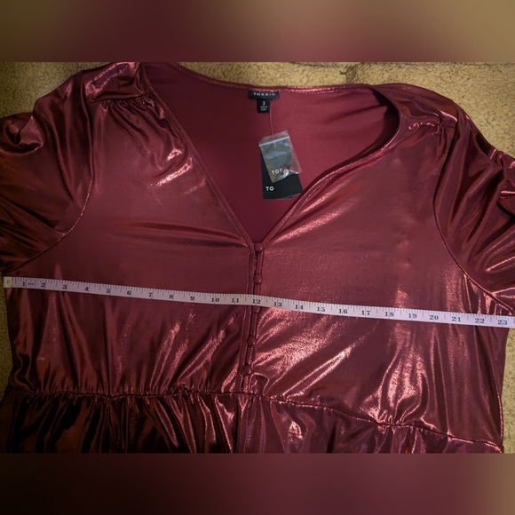 Liquid Knit Tea Length Dress 3x/22-24 - Picture 10 of 14